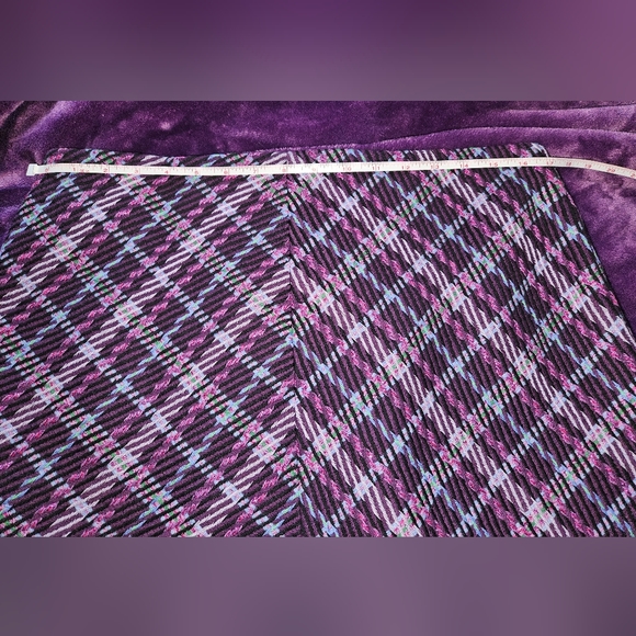 Kate Spade Wool Mini Skirt Glitter Twill Rare Vintage Discontinued 14 NWOT - Picture 14 of 15